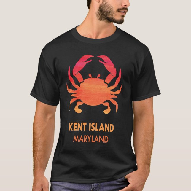 Kent Island Maryland  Minnessak  1 T Shirt (Framsida)