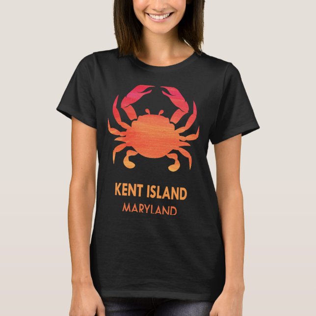 Kent Island Maryland Souvenir 1 T Shirt (Framsida)