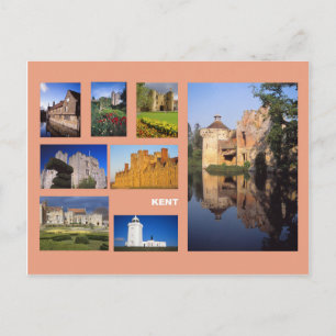 Kent multiimage vykort