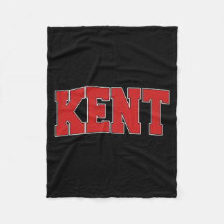 Kent Ohio Varsity stil USA Vintage Sport Fleecefilt