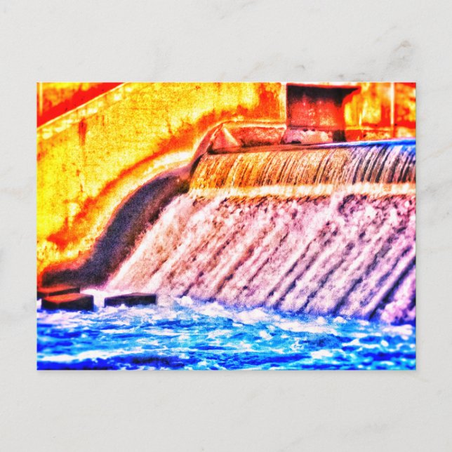 KENT SJÖ DAM BRIGHT POSTCARD VYKORT (Framsida)