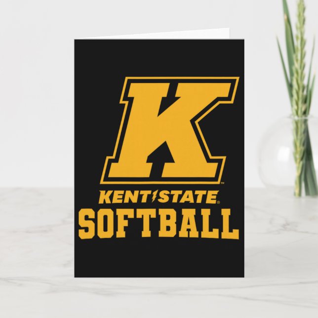 Kent State University Mjukt Kläder Sport Fan  Kort (Framsida)
