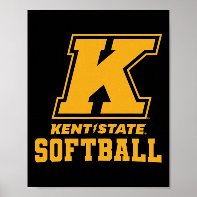 Kent State University Mjukt Kläder Sport Fan  Poster (Framsidan)