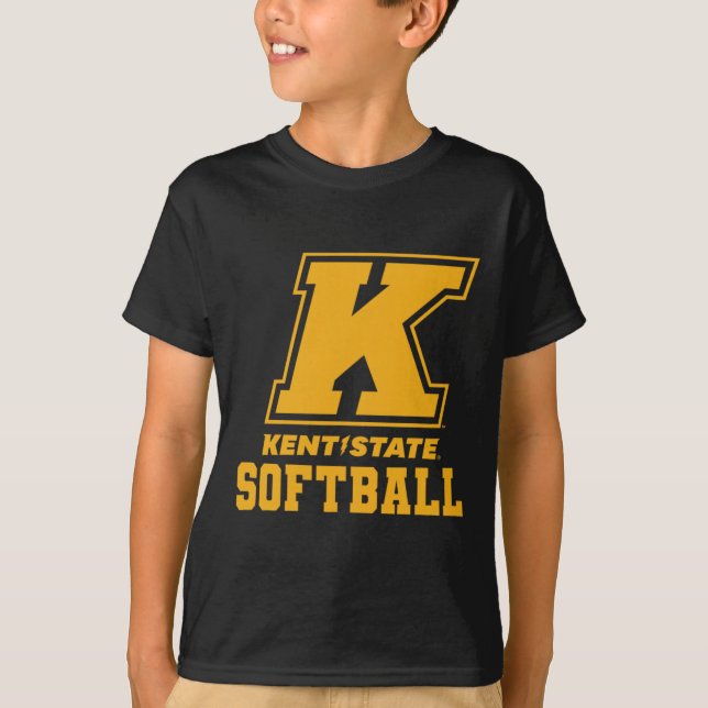 Kent State University Softll Apparel Sports Fan  T Shirt (Framsida)