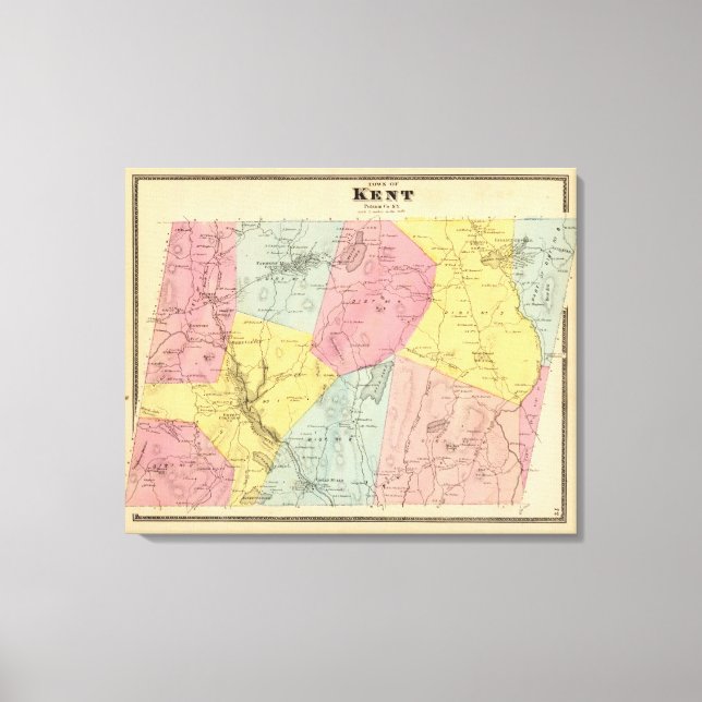 Kent, Town Canvastryck (Framsida)