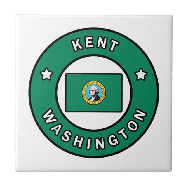 Kent Washington Kakelplatta (Framsidan)