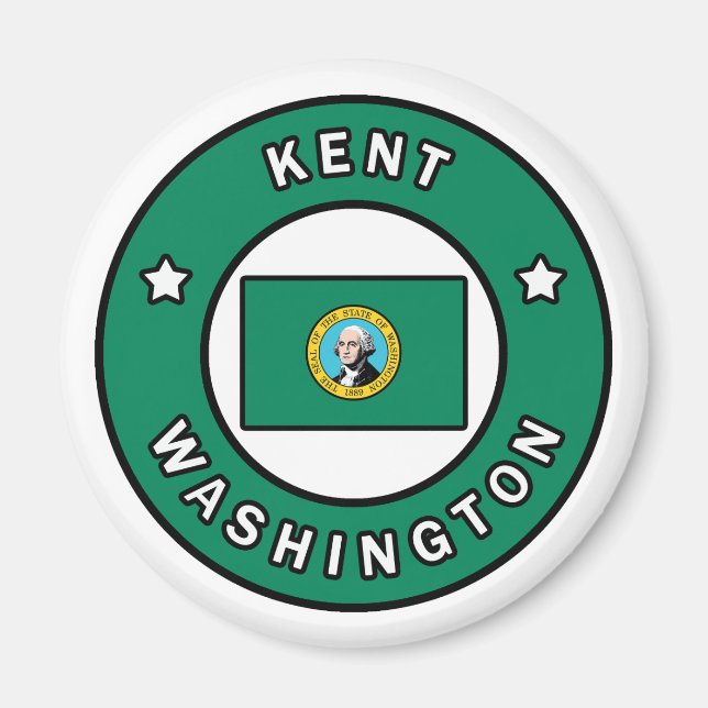 Kent Washington Magnet (Framsidan)
