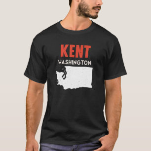 Kent Washington USA State America Travel Washingto T Shirt