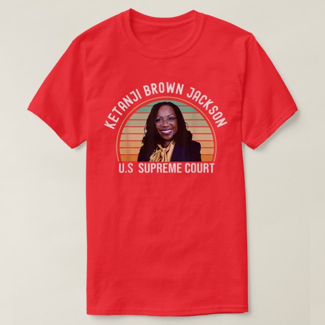 Kentanji Brown Jackson America African Supreme Cou T Shirt (Design framsida)