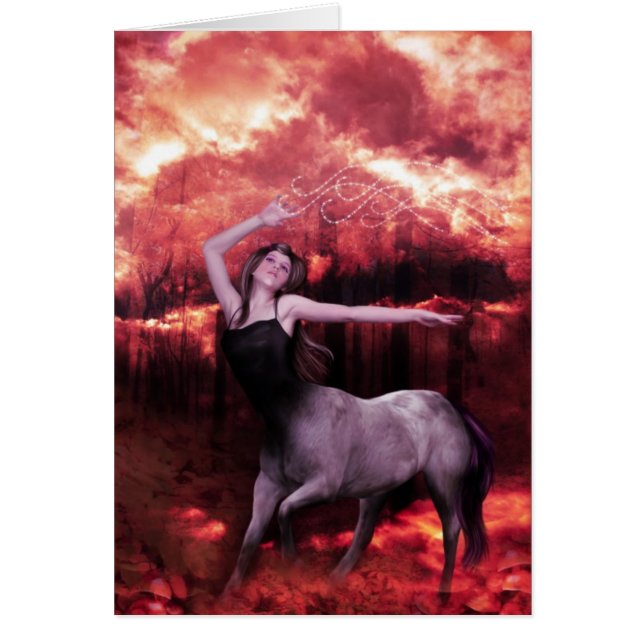 Kentauren Hälsningskort (Framsidan)