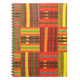 kente african print anteckningsbok