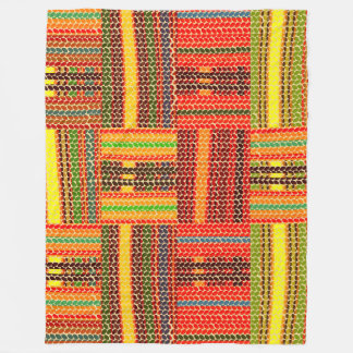 kente african print fleecefilt