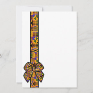 Kente-inbjudningar Inbjudningar