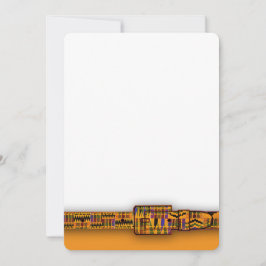 Kente Inbjudningar Serie