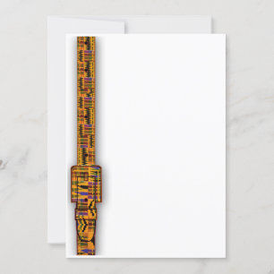 Kente Inbjudningar Serie.