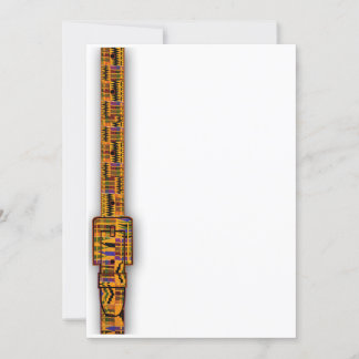 Kente-inbjudningsserie. Inbjudningar