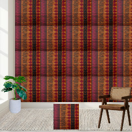 Kente-Inspired African Mönster Tile Kakelplatta