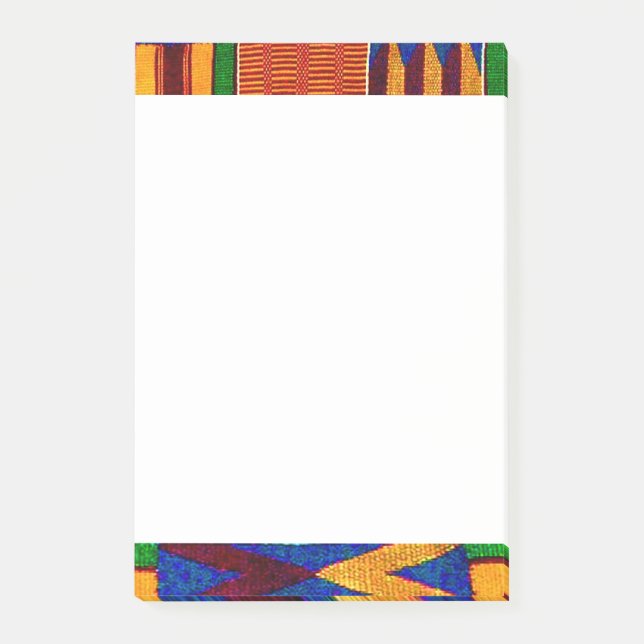Kente Trasa Post-it Block (Framsida)