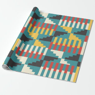 Kente Wrapping Papper Presentpapper