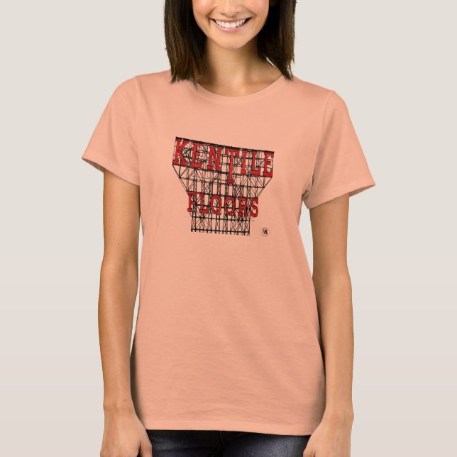 Kentile Golv T för kvinnor Tee Shirt (Framsida)