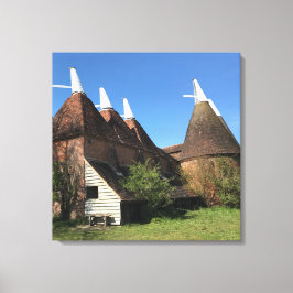 Kentish Oast Canvastryck