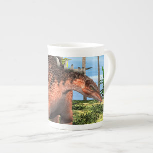 Kentrosaurus Dinosaur Dschungel Forntida Konst Benporslin Mugg
