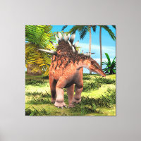 Kentrosaurus Dinosaur Dschungel Forntida Konst