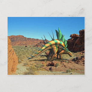 Kentrosaurus Dinosaur Vykort