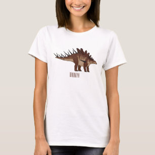 Kentrosaurus tecknad illustration t shirt