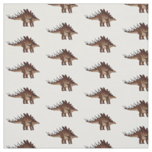 Kentrosaurus tecknad illustration tyg