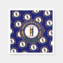 Kentuckian Flag & Seal, Kentucky Pappersservett