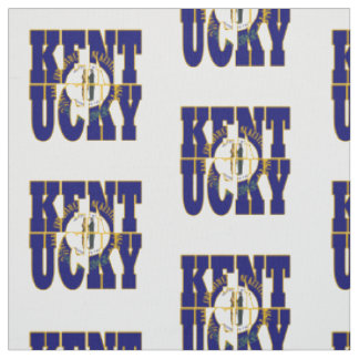 Kentucky amerikansk delstatsflagga tyg