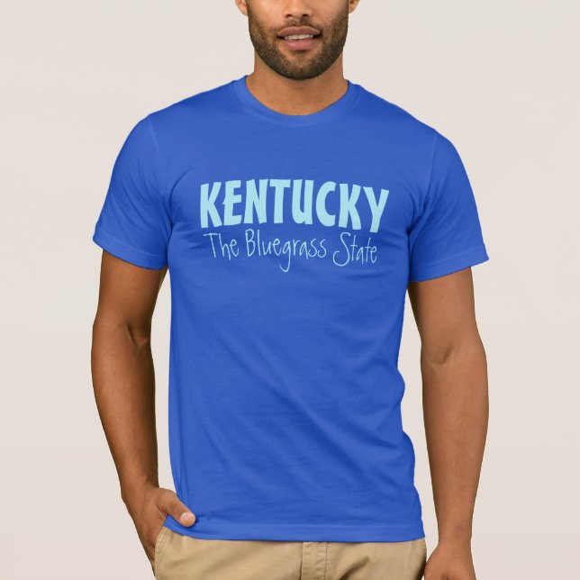 KENTUCKY anpassningsbar Text-klädesplagg Tee (Framsida)