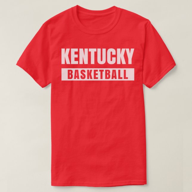 Kentucky Basketball TShirt T Shirt (Design framsida)