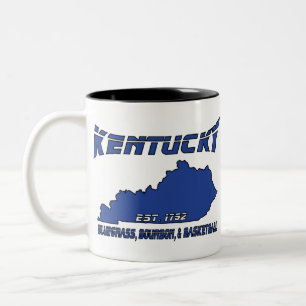 Kentucky Basketboll Två-Tonad Mugg