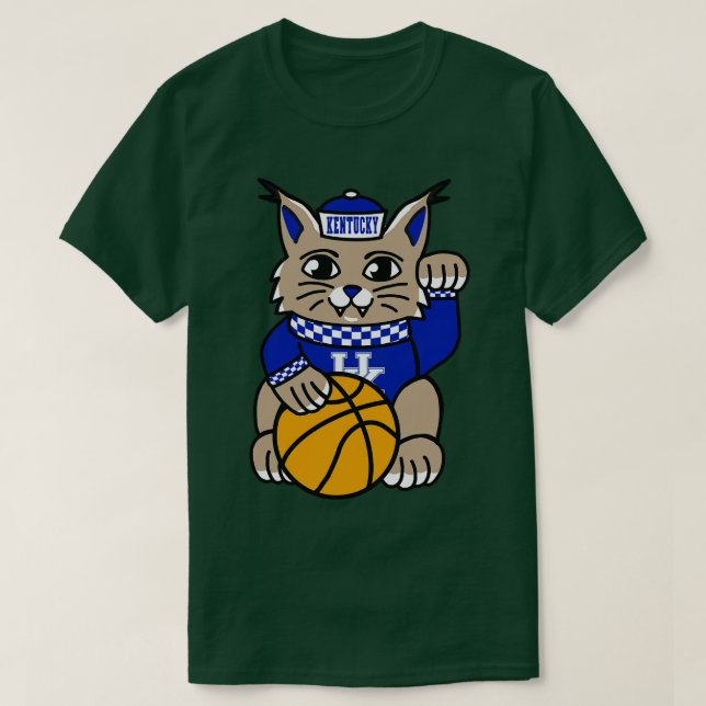 Kentucky Beckoning Wildcat TShirt T Shirt (Design framsida)