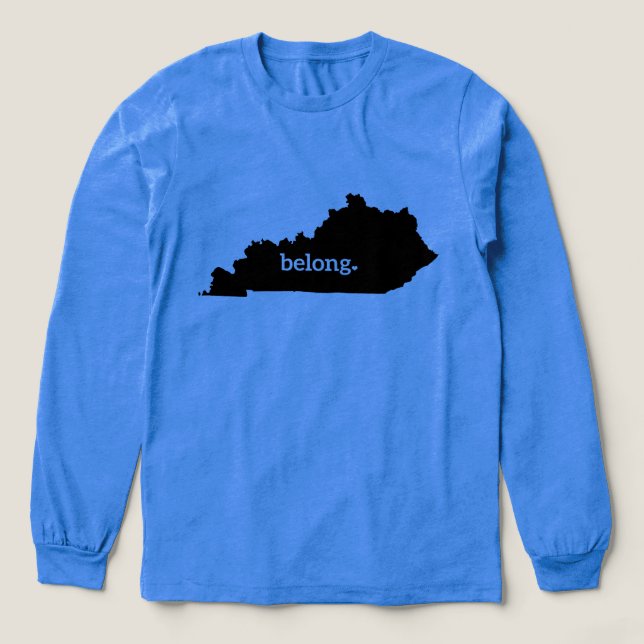 Kentucky Belong State Pride T Shirt (Design framsida)