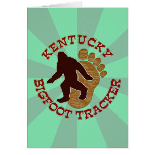 Kentucky Bigfoot bogserare Hälsningskort