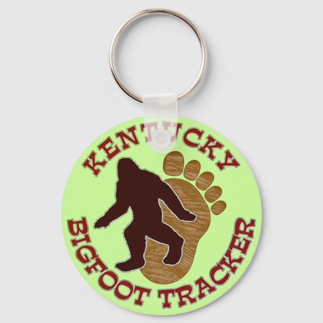 Kentucky Bigfoot Tracker Nyckelring (Framsida)