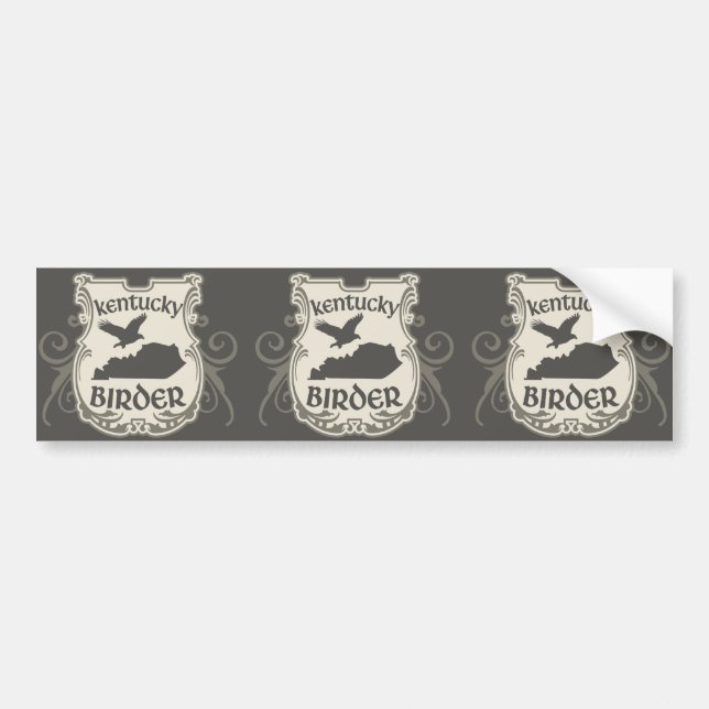 Kentucky Birder Bildekal (Framsidan)