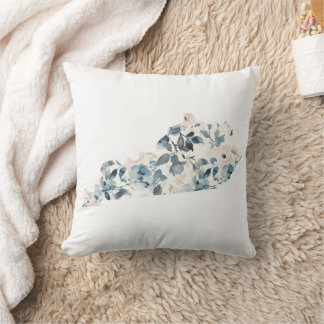 Kentucky Blommigt Print Pillow Kudde