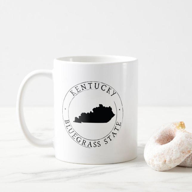 Kentucky Blue Grass State Coffe Mugg (Med munk)