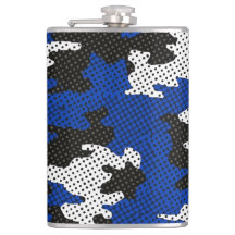 Kentucky Blue White Classic Camo Pattern