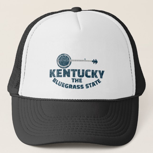 Kentucky Bluegräs State Banjo Keps (Framsida)
