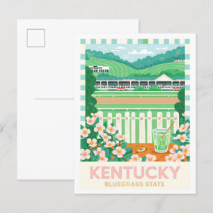 Kentucky Bluegräs, USA, Sommarresa Vykort