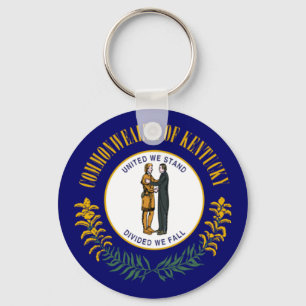 Kentucky: Bluegrass Commonwealth amerikansk delsta Nyckelring