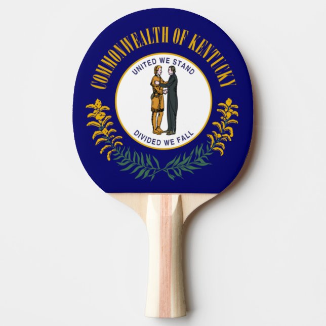 Kentucky: Bluegrass Commonwealth amerikansk delsta Pingisracket (Framsidan)