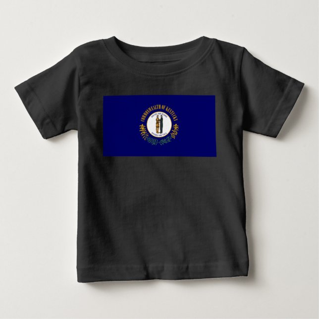 Kentucky: Bluegrass Commonwealth Amerikansk Delsta T Shirt (Framsida)