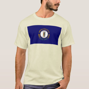 Kentucky: Bluegrass Commonwealth US Statlig flagga T Shirt