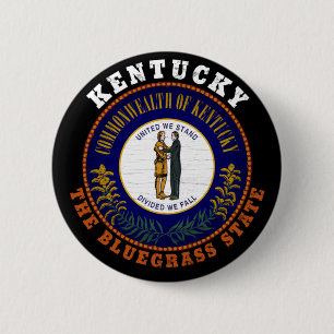 KENTUCKY BLUEGRASS STATLIG FLAGGA KNAPP